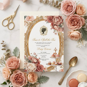 Invitación Despedida de Soltera Otoño: Es Hora de Contar los