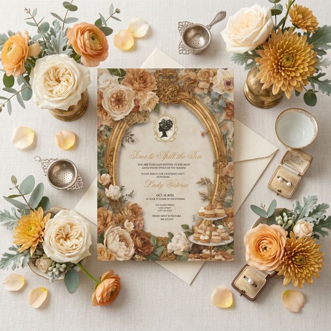 Invitación Despedida de Soltera Otoño: Es Hora de Contar los  (Subido por el creador)