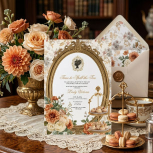 Invitación Despedida de Soltera Otoño: Es Hora de Derramar el