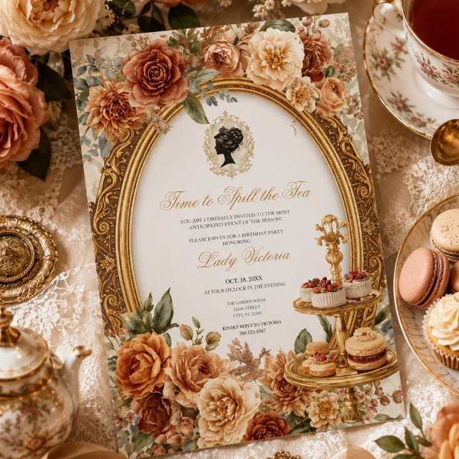 Invitación Despedida de Soltera Otoño: Es Hora de Derramar el (Subido por el creador)