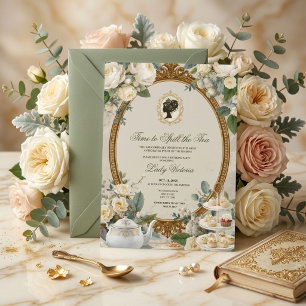 Invitación Despedida de Soltera Otoño: Es Hora de Derramar el