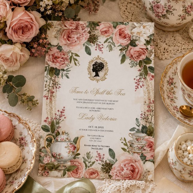 Invitación Despedida de Soltera Otoño: Es Hora de Derramar el (Subido por el creador)