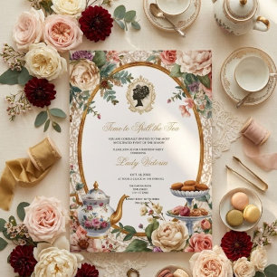 Invitación Despedida de Soltera Otoño: Es Hora de Derramar el