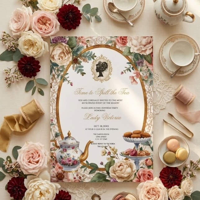 Invitación Despedida de Soltera Otoño: Es Hora de Derramar el (Subido por el creador)