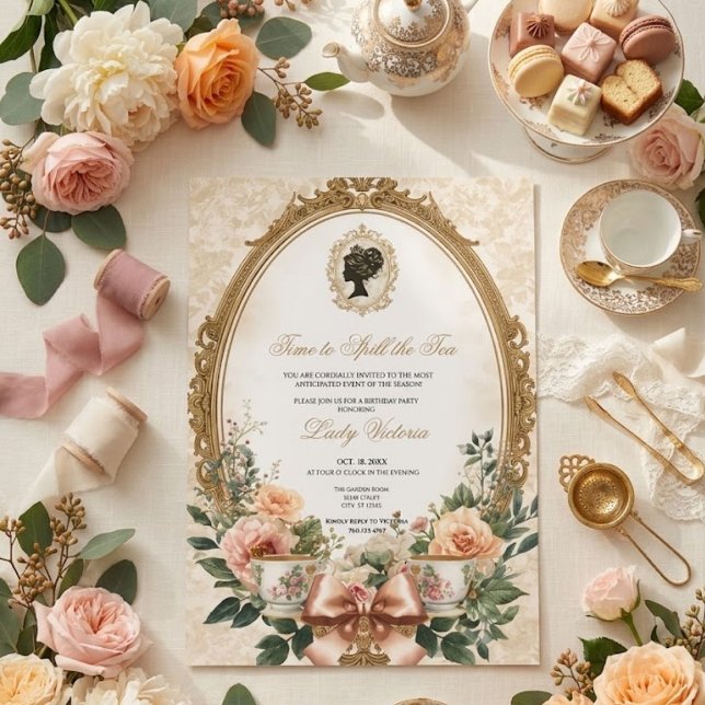 Invitación Despedida de Soltera Otoño: Es Hora de Derramar el (Subido por el creador)
