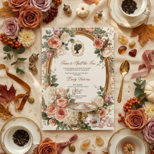 Invitación Despedida de Soltera Otoño: Es Hora de Derramar el