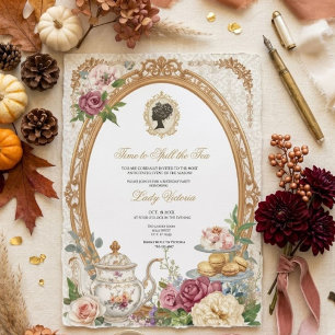 Invitación Despedida de Soltera Otoño: Es Hora de Derramar el