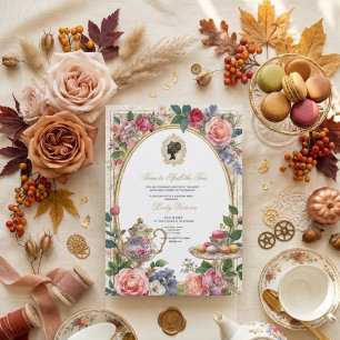 Invitación Despedida de Soltera Otoño: Es Hora de Derramar el