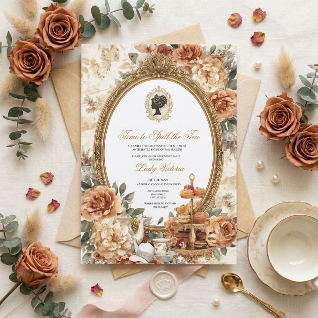 Invitación Despedida de Soltera Otoño: Es Hora de Derramar el (Subido por el creador)