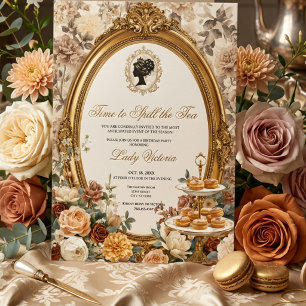 Invitación Despedida de Soltera Otoño: Es Hora de Derramar el