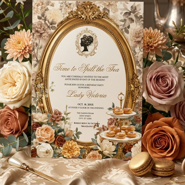 Invitación Despedida de Soltera Otoño: Es Hora de Derramar el (Subido por el creador)
