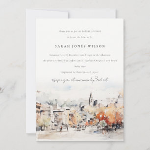 Invitación Despedida de soltera paisajística en Greenville Ca