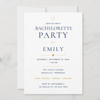 Invitación Despedida de soltera personalizada