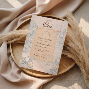 Invitación Despedida de soltera romántica en París