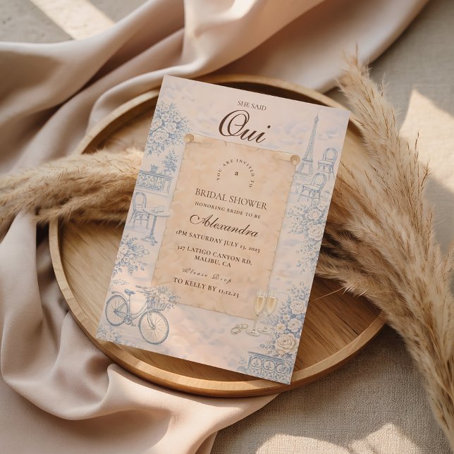 Invitación Despedida de soltera romántica en París (Subido por el creador)