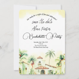 Invitación Despedida de Soltera Última Fiesta Antes de la Bod