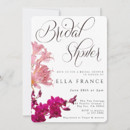 Invitación Despedida de Soltera Wildflower Love Is in Bloom