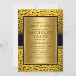 Invitación Despedida de soltero de Beer Gentlemen