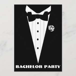 Invitación despedida de soltero, ducha de novio, fiesta......