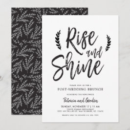 Invitación Despertar y Brillar | Brunch después de la Boda