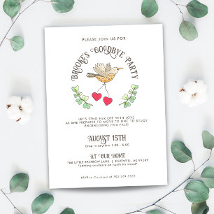 Invitación Despierta con amor Adiós Fiesta