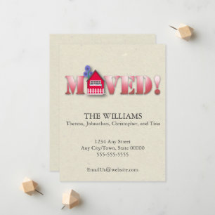 Invitación desplazada (rojo)