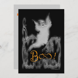 Invitación Desplazamientos blancos fantasma