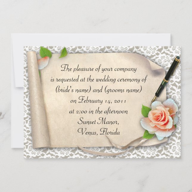 Invitación Desplazar (Anverso)