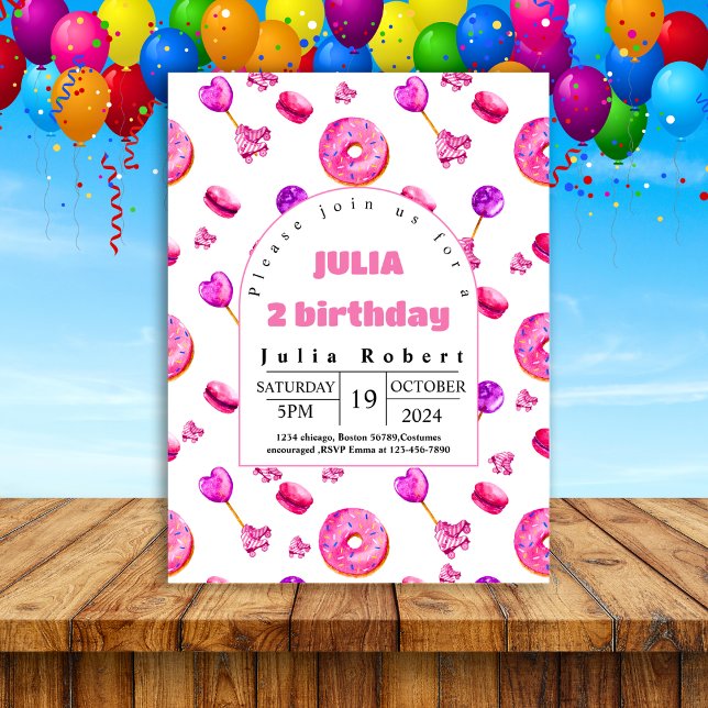 Invitación Dessert de patinaje sobre patinaje sobre ruedas mo (Subido por el creador)