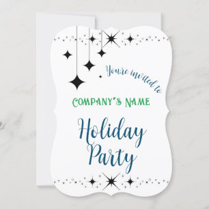 Invitación Destellos Negros