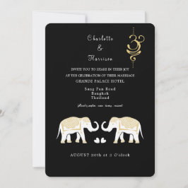 Invitación Destino Boda de Tailandia