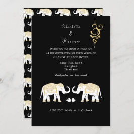 Invitación Destino Boda de Tailandia
