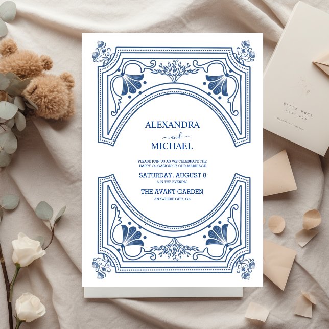 Invitación Destino Grecia Boda Santorini (Subido por el creador)