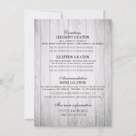 Invitación Detalle de boda en encaje, girasoles, madera y luc