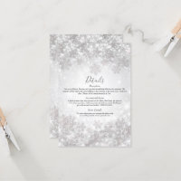 Detalles de la Boda de Invierno del País de las Ma