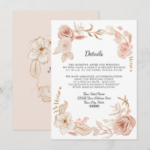 Detalles de terracota floral en acuarela rosa n Ho