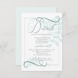 Invitación DETALLES | La pintura caprichosa deja a los acento