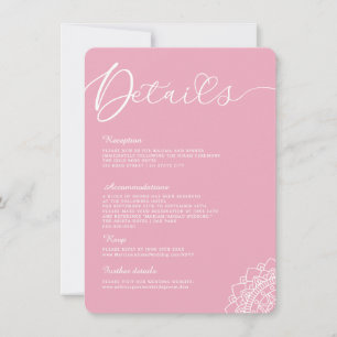 Invitación Detalles mínimos modernos de caligrafía simple Man