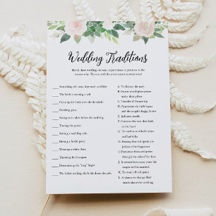 Invitación DEVON Boda Tradiciones juego de ducha de novia