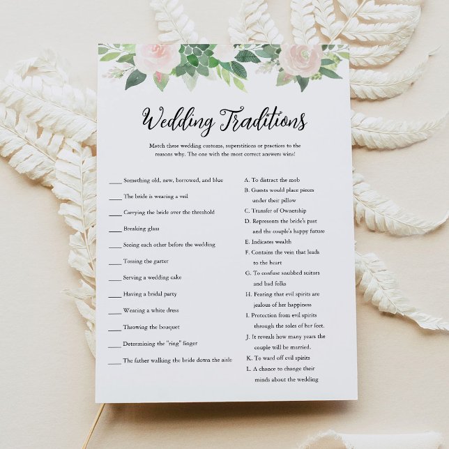 Invitación DEVON Boda Tradiciones juego de ducha de novia (Subido por el creador)