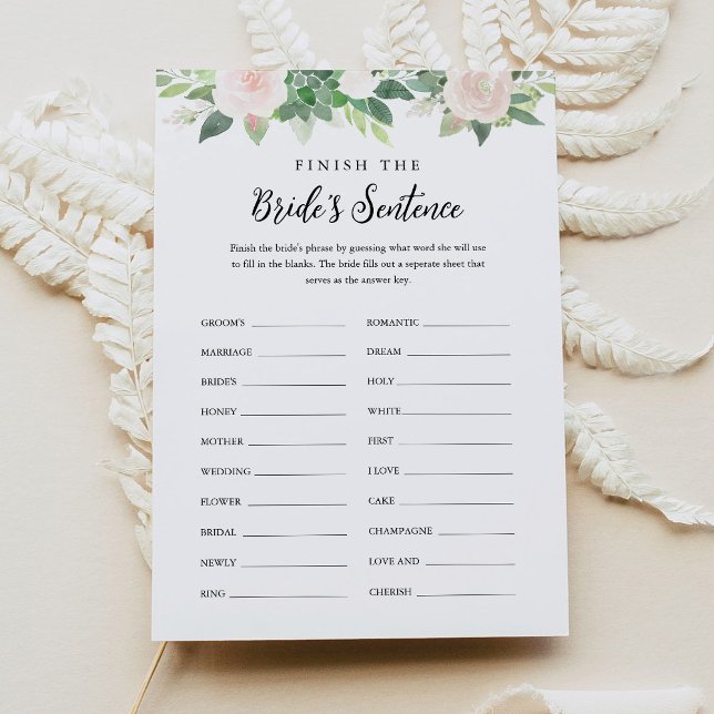 Invitación DEVON termina el juego de la novia con la frase (Subido por el creador)