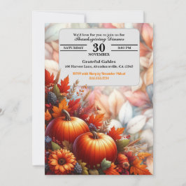 Invitación Día de Acción de Gracias