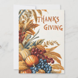 Invitación Día de Acción de Gracias