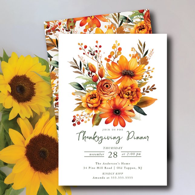 Invitación Día de Acción de Gracias de Autumsom (Subido por el creador)