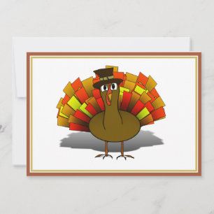 Invitación Día de Acción de Gracias de Peregrino de Turquía