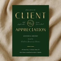 Día de Agradecimiento al Cliente Logo Verde y Dora