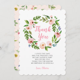 Invitación Día de cumpleaños de Wreath Floral Rosa Peony Grac