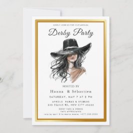 Invitación Día de Damas Elegantes en el Jardín