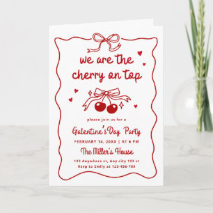 Invitación Día de Galentines, Fiesta de San Valentín, Fiesta 
