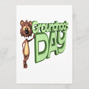 Invitación Día de Groundhogs